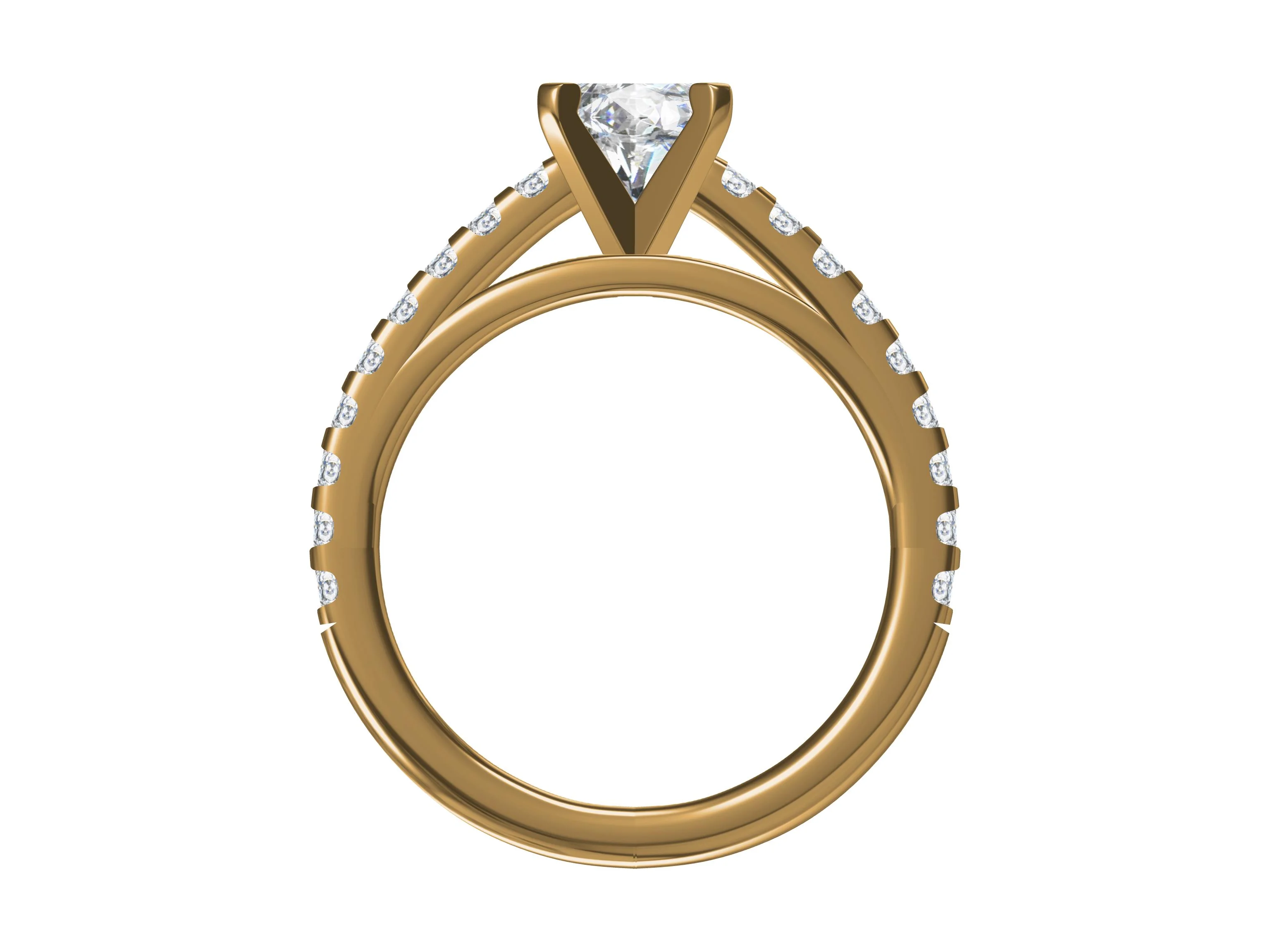 Solitaire Gold Ring – A Timeless Sign of Love