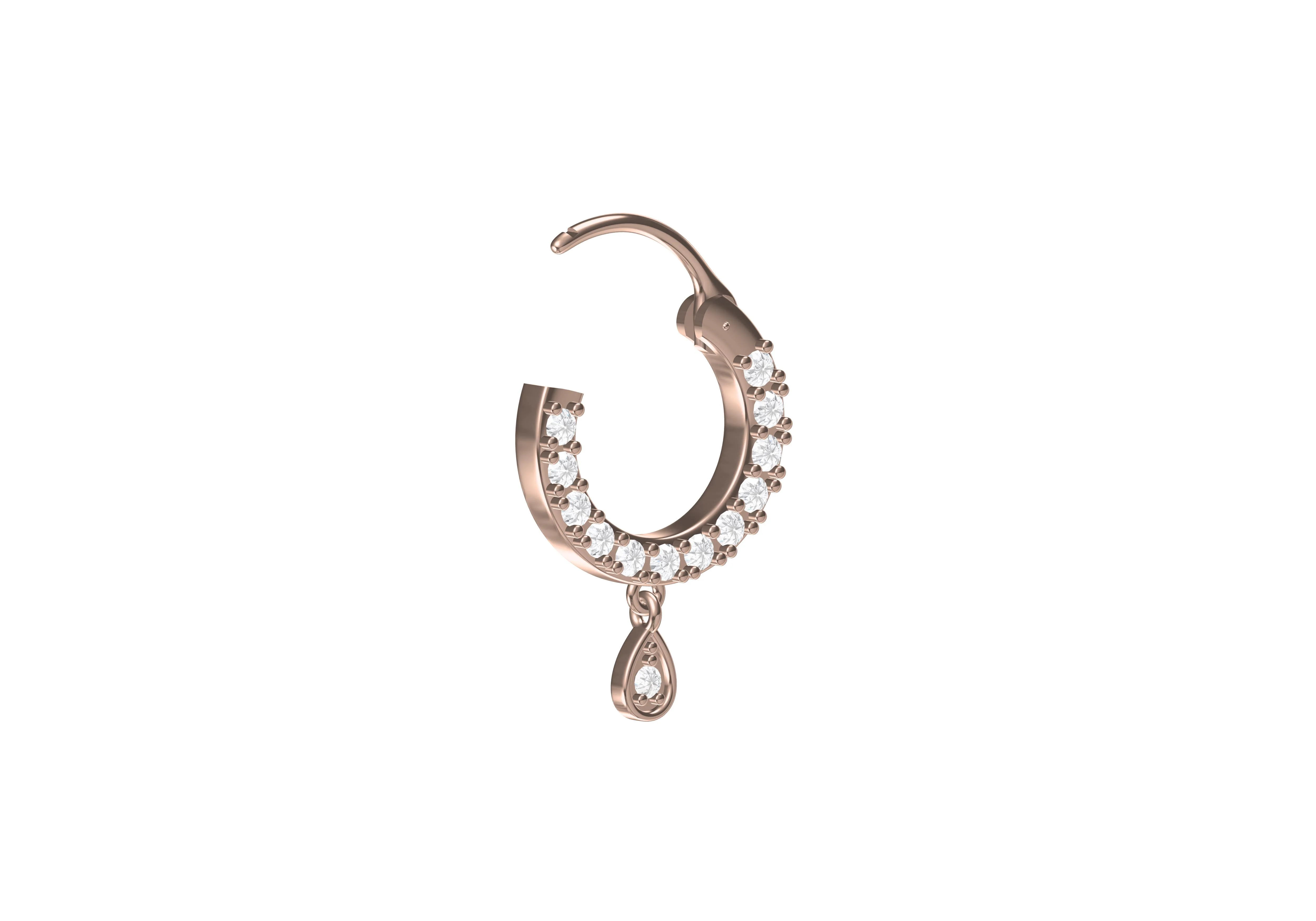 South indian traditional nosering