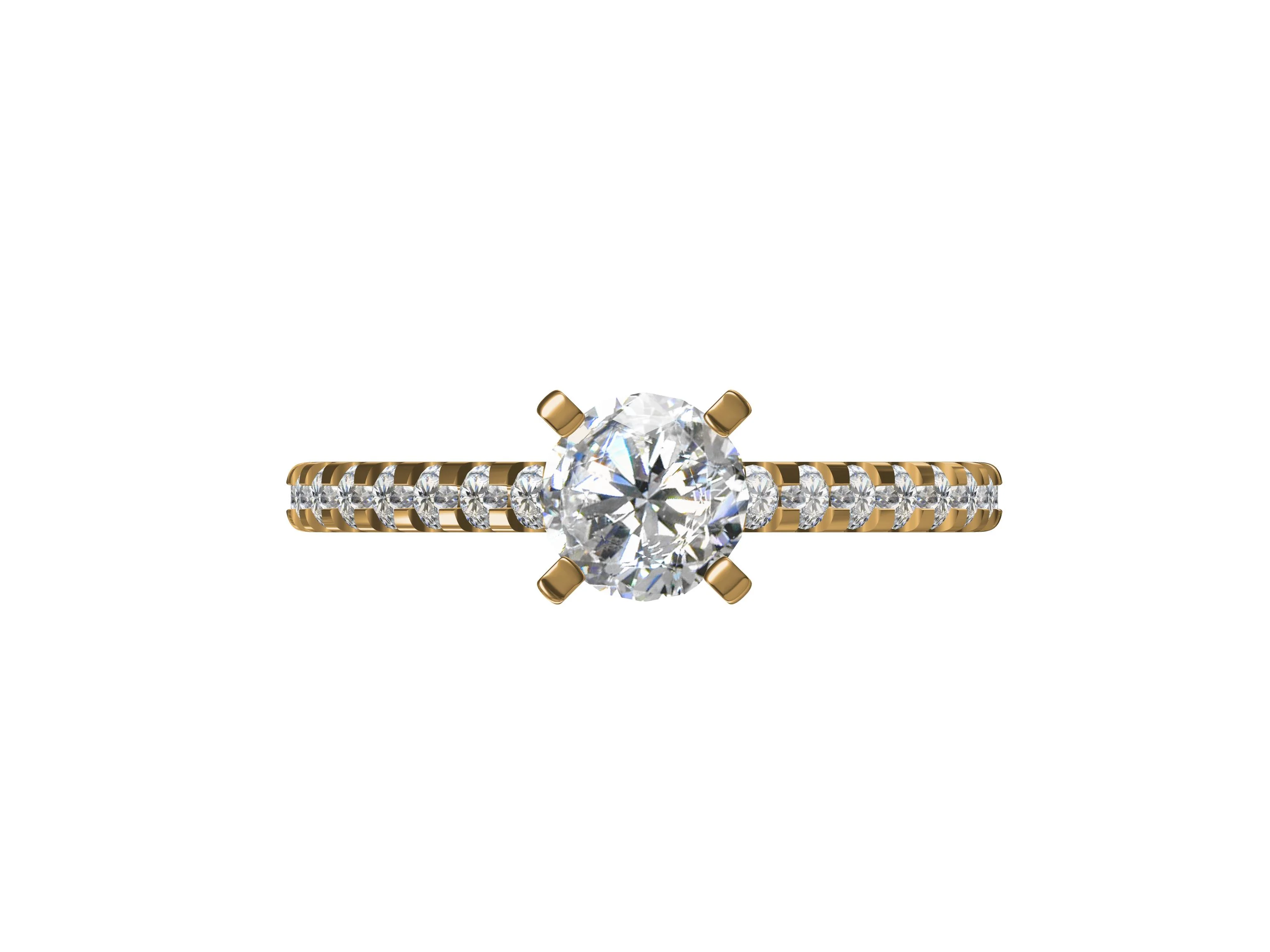 Solitaire Gold Ring – A Timeless Sign of Love