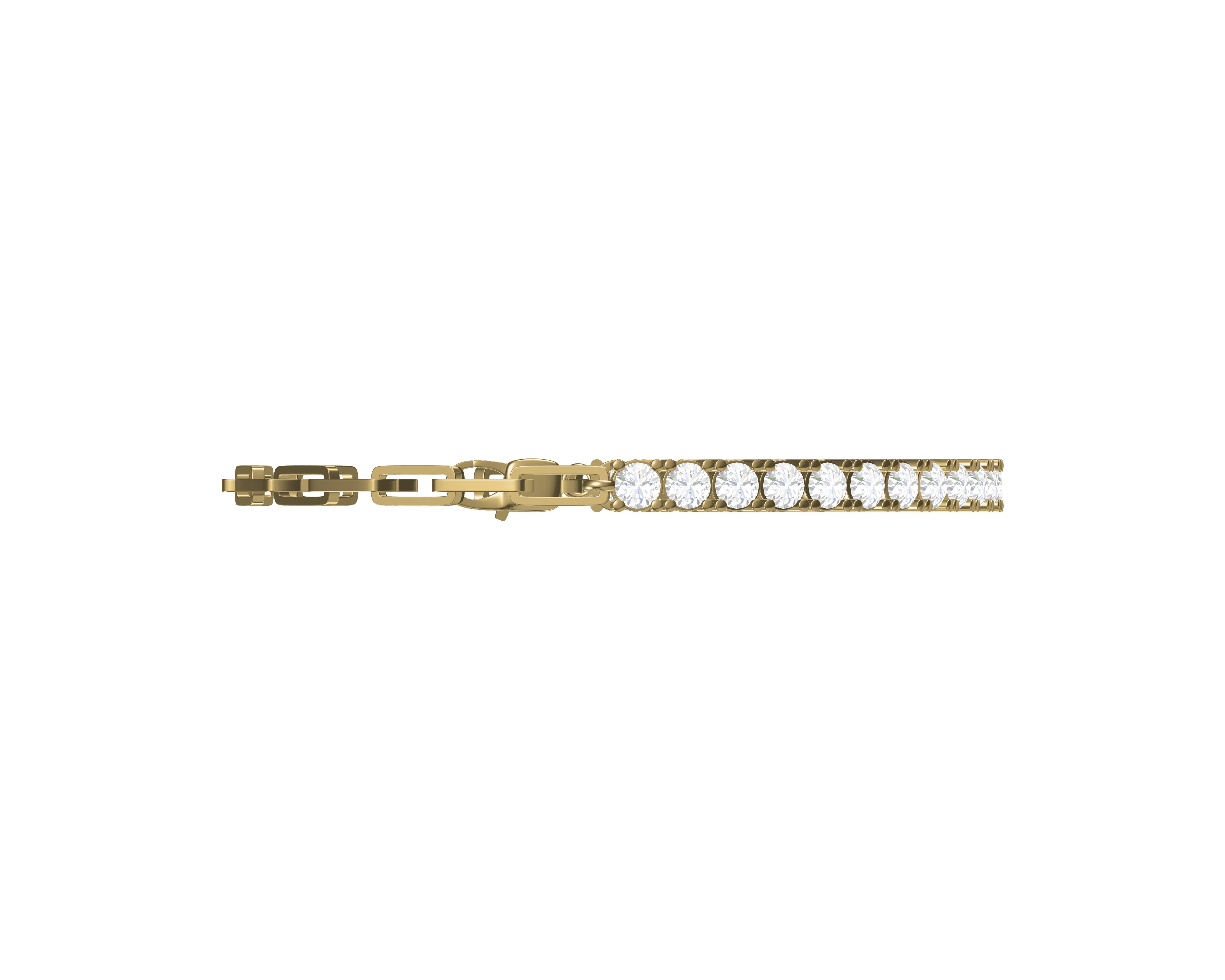 Half-Diamond Tennis Bracelet