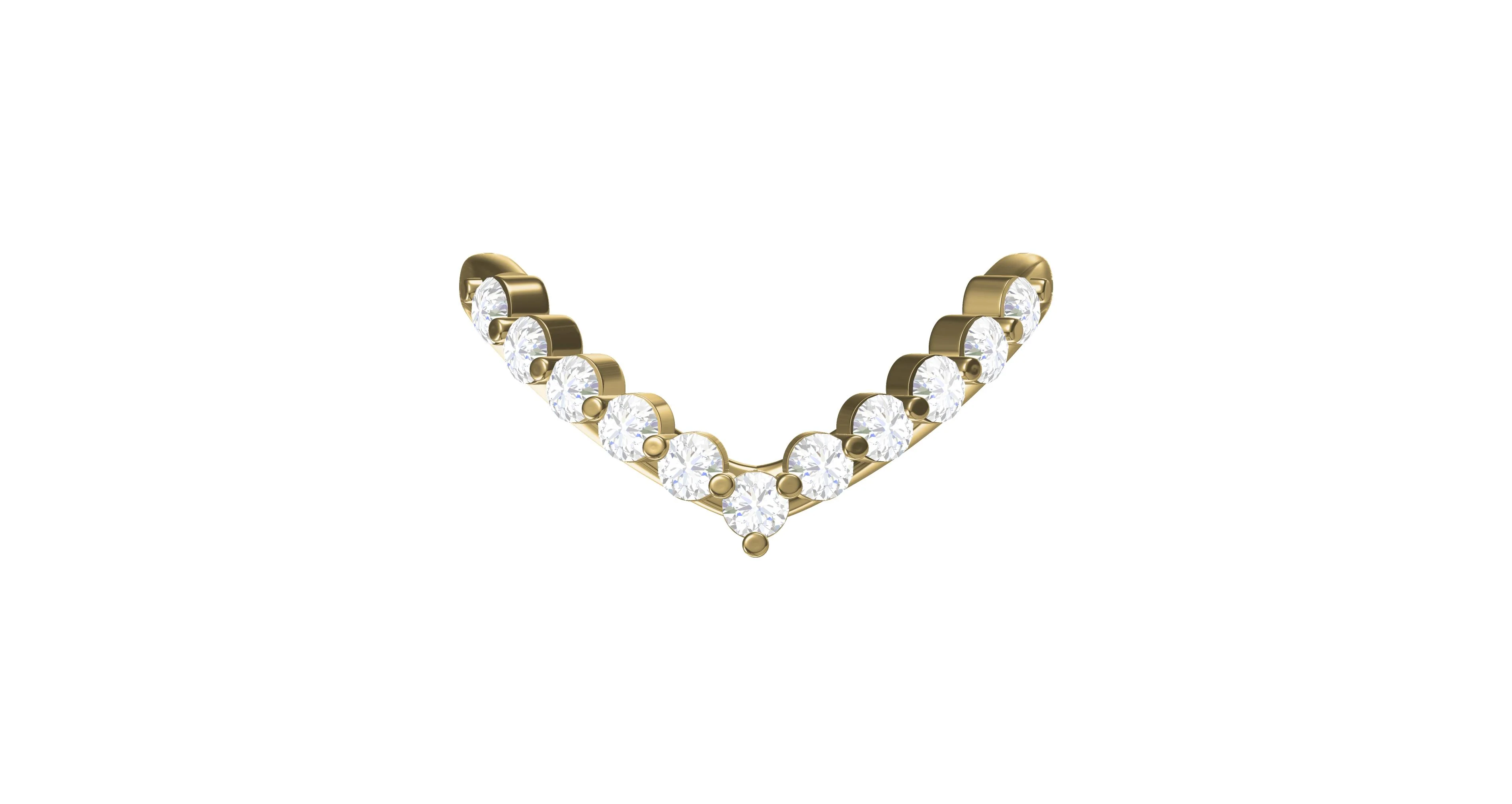 Heart shaped ring
