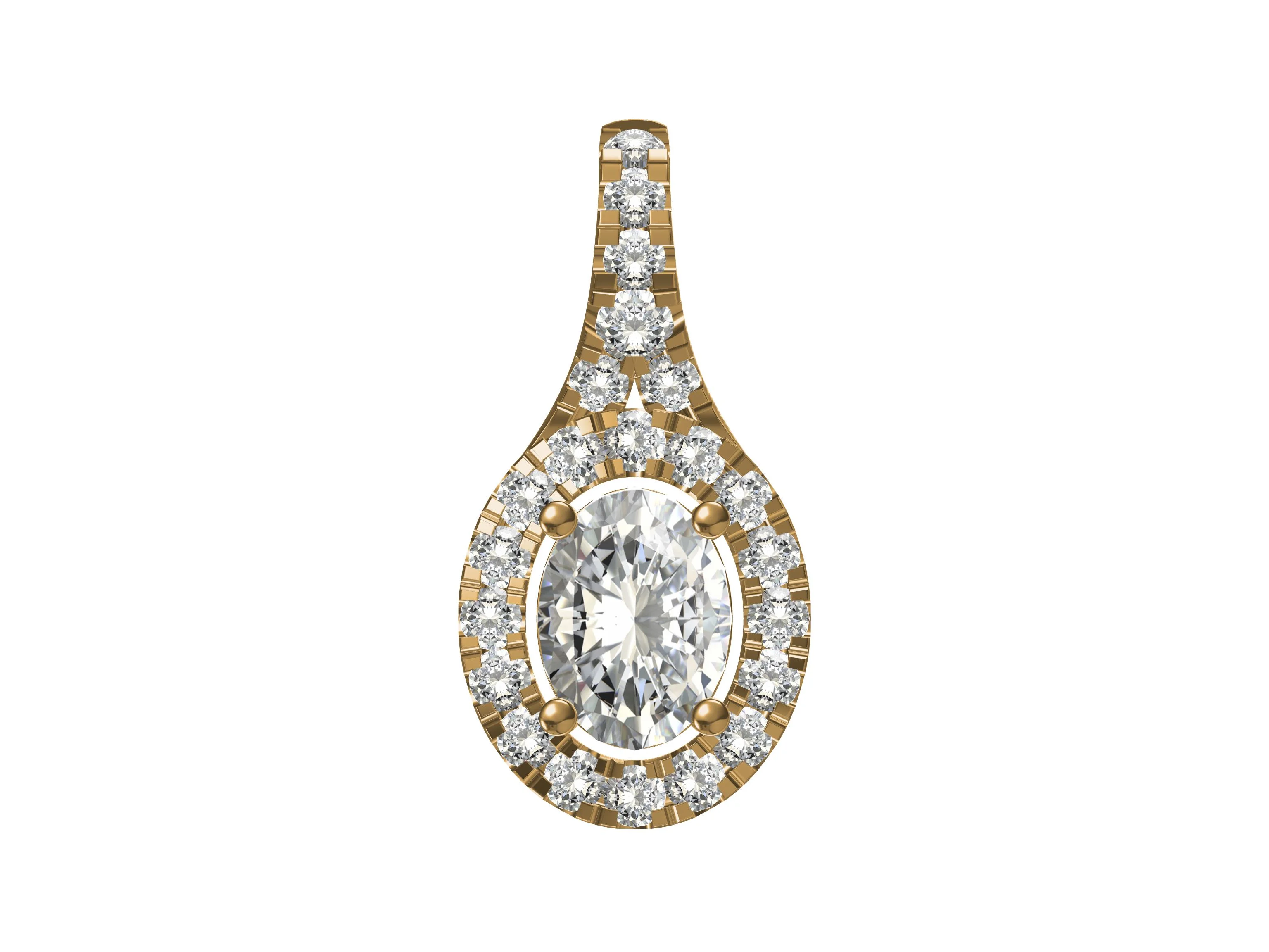 Serene classical pendant