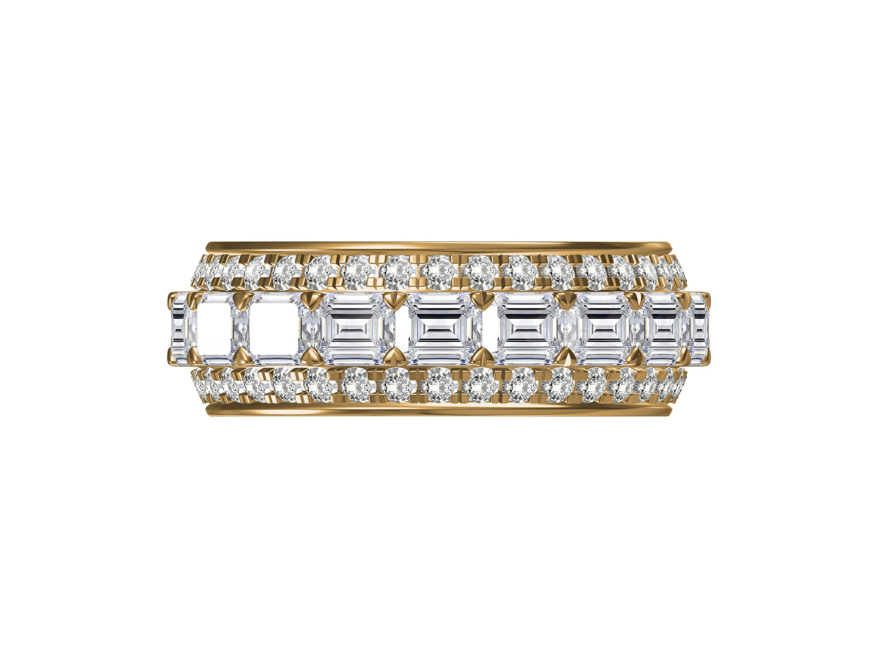 Trio Eternal Band Ring – A Symbol of Commitment