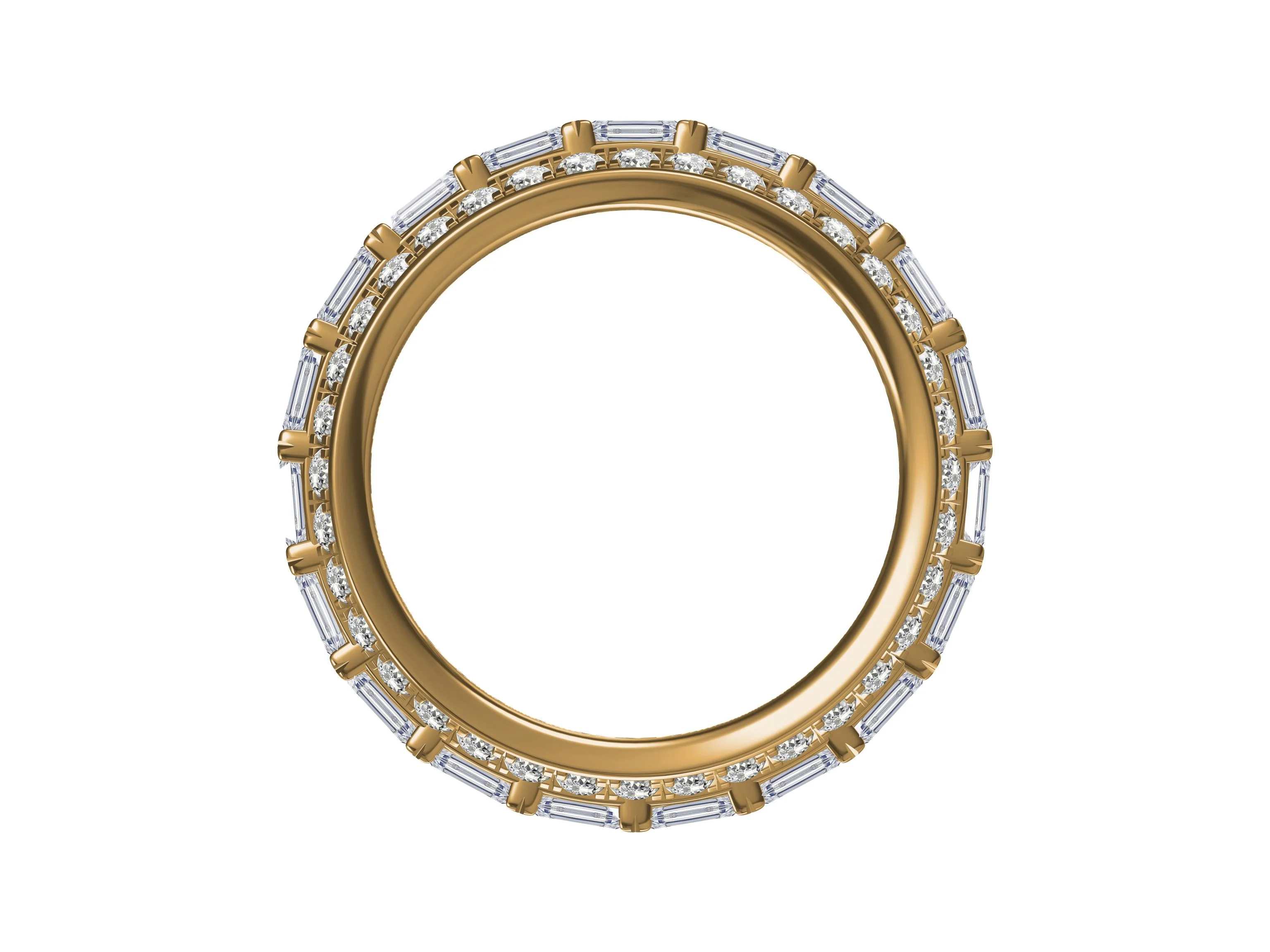 Trio Eternal Band Ring – A Symbol of Commitment