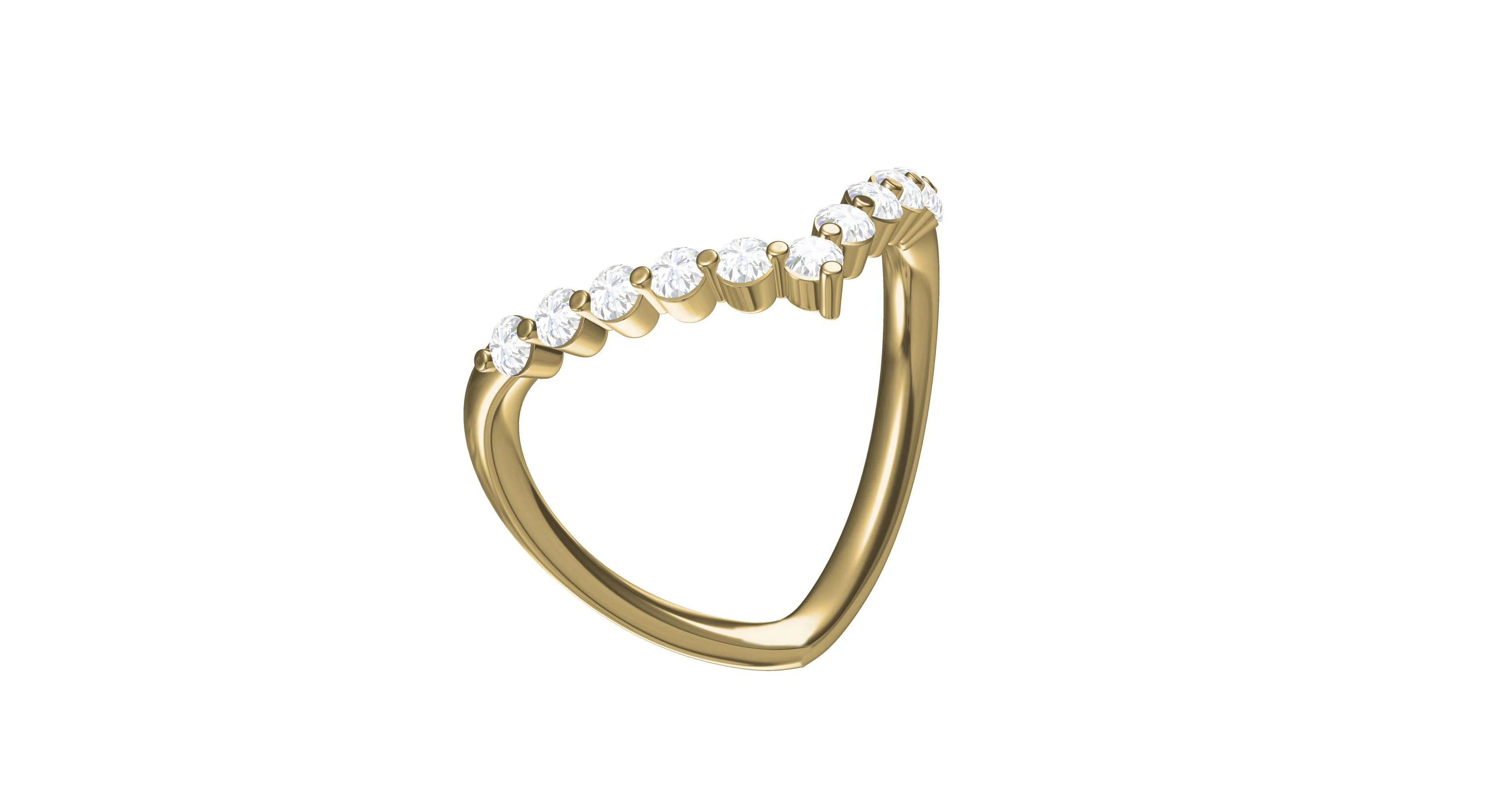 Heart shaped ring