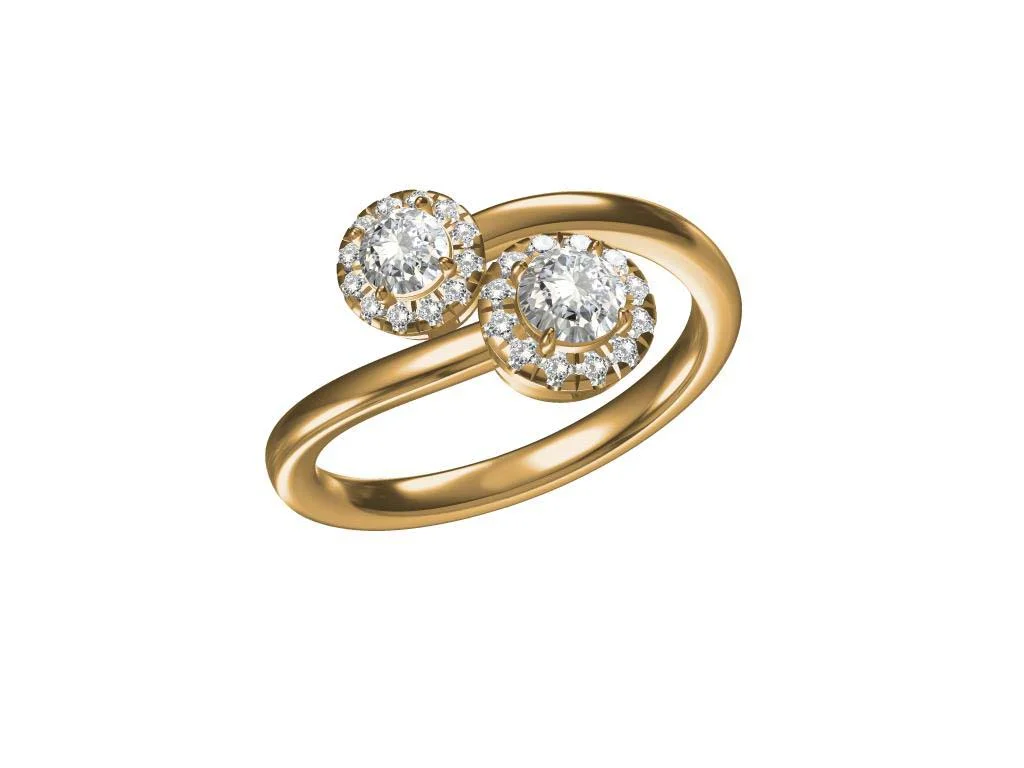 Natural diamond  ring