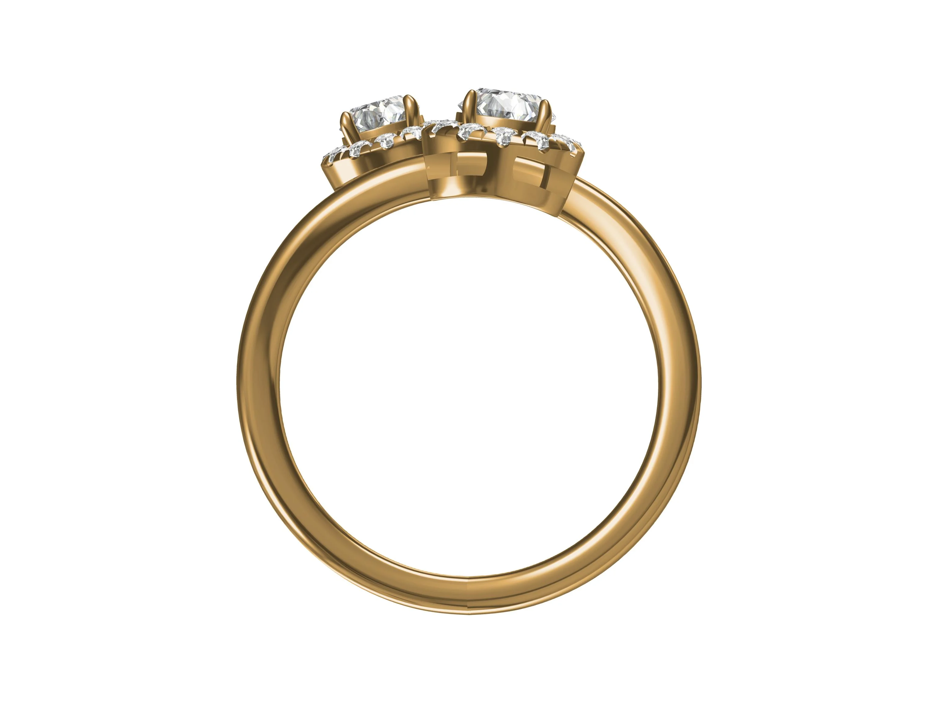 Natural diamond  ring