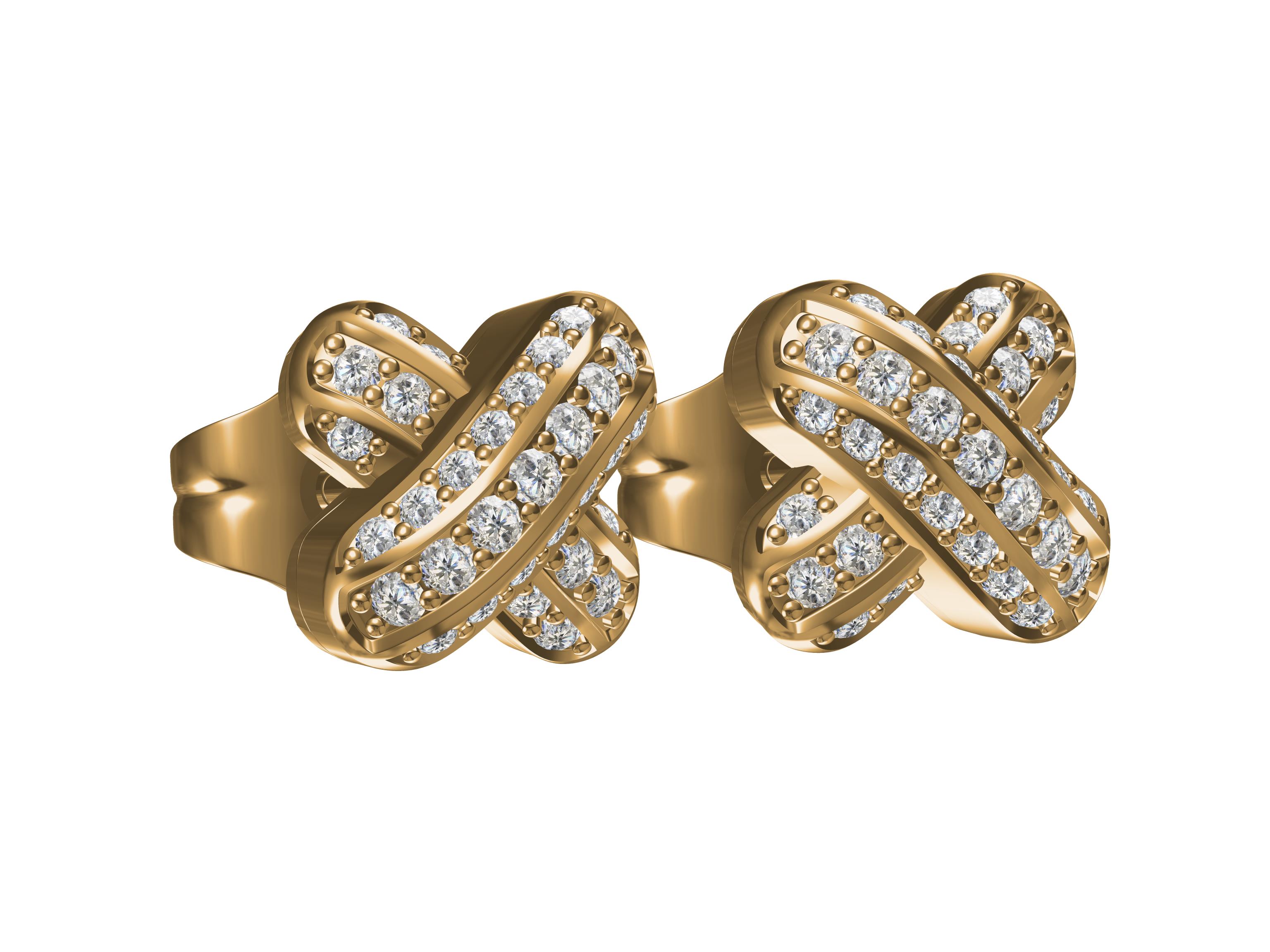 Natural Diamond Earrings