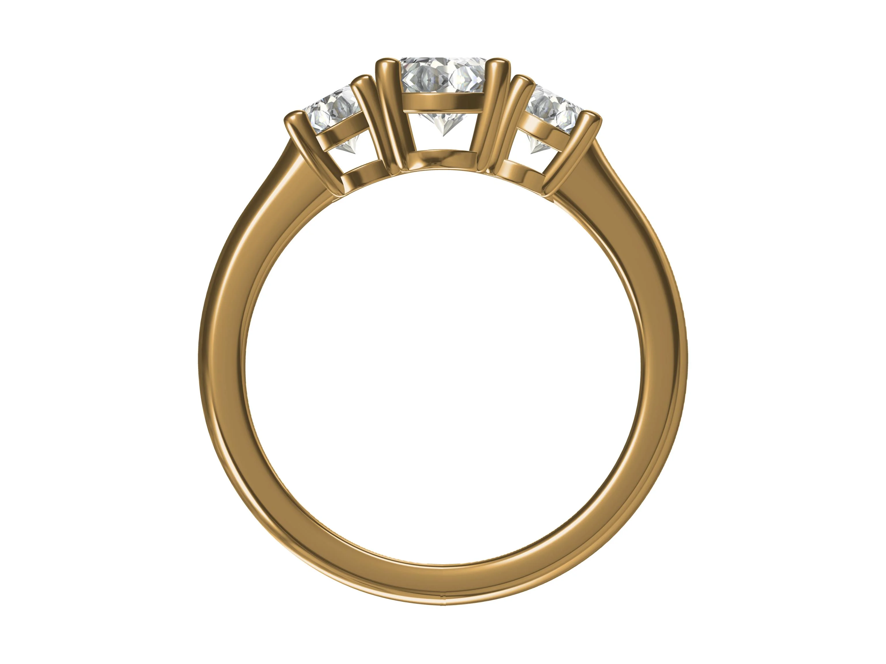 Trio Diamond Ring – A Symbol of Timeless Elegance