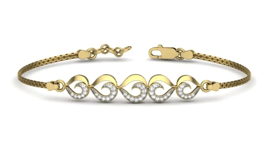 Series of hearts bracelet